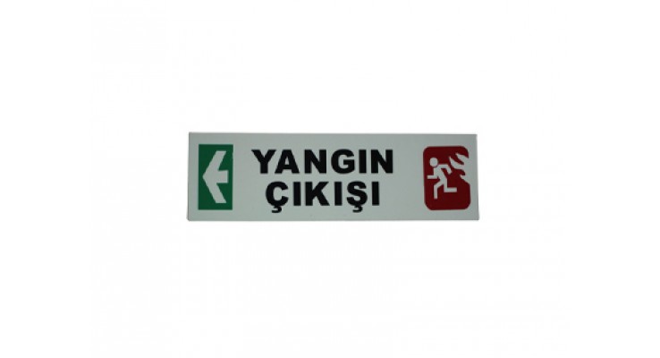 Yangın Çıkışı Sol Taraftan