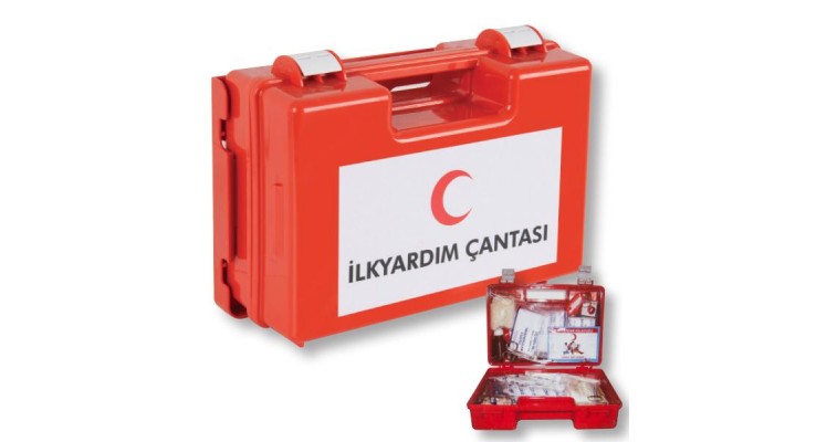 Duvara Monte Edilebilir İlk Yardım Çantası Duvara Monte Edilebilir İlk Yardım Çantası
