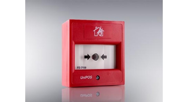Unipos FD 7150 adresli yangın ihbar butonu